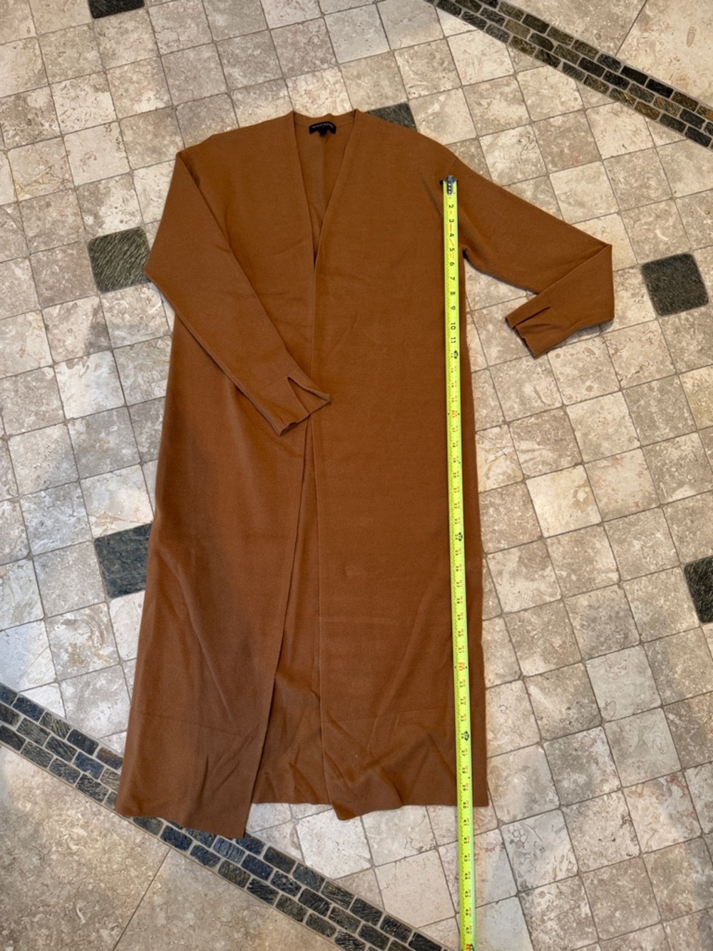 Banana Republic Open-Front Knit Cardigan - Camel